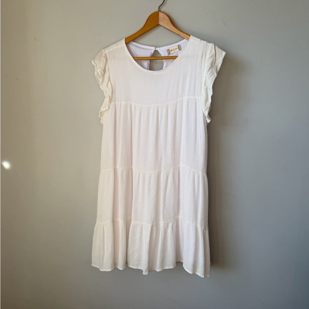Altar'd State Elegant White Dress